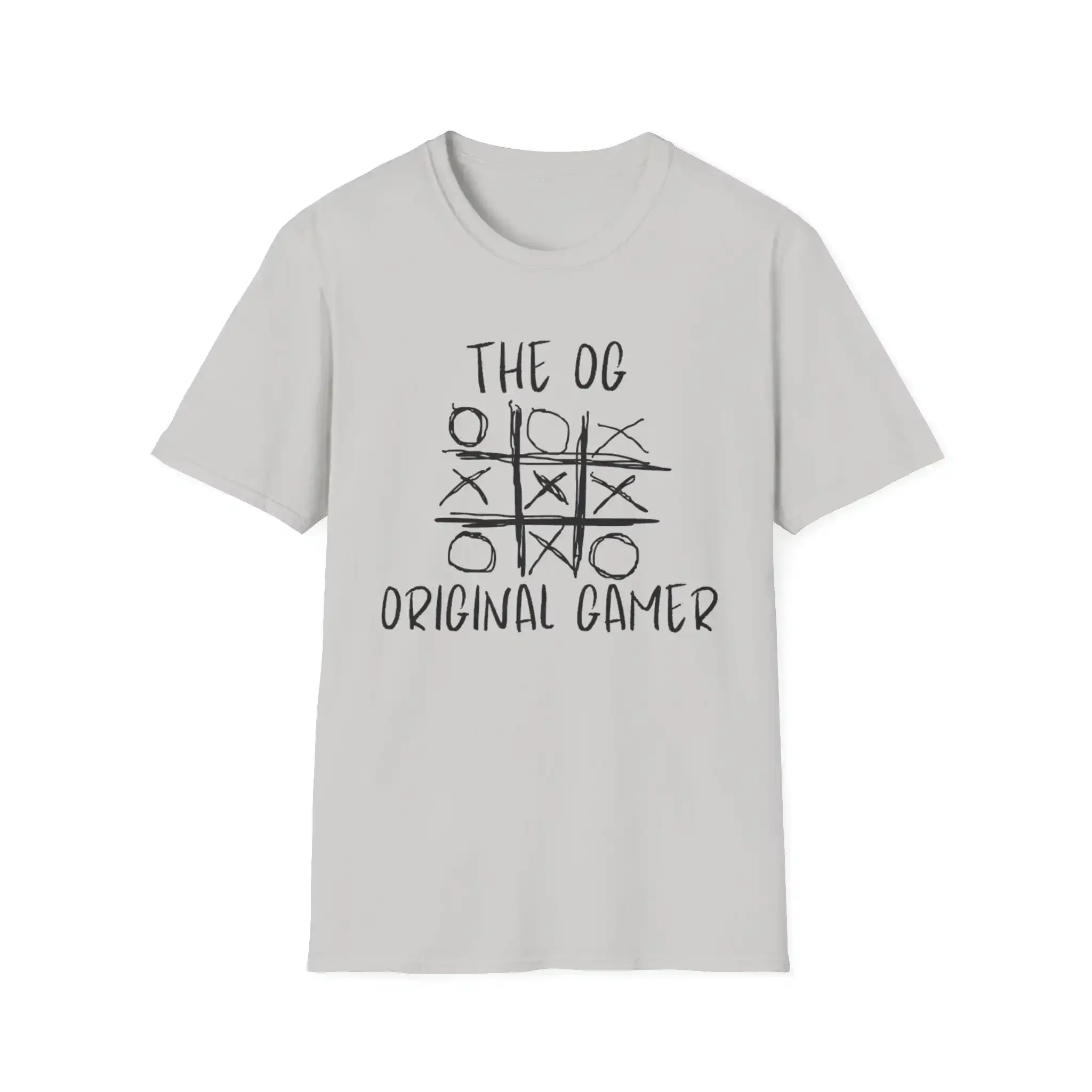 Original Gamer Tic Tac Toe Funny Softstyle T Shirt OG GifT Humorous Gaming Top Apparel
