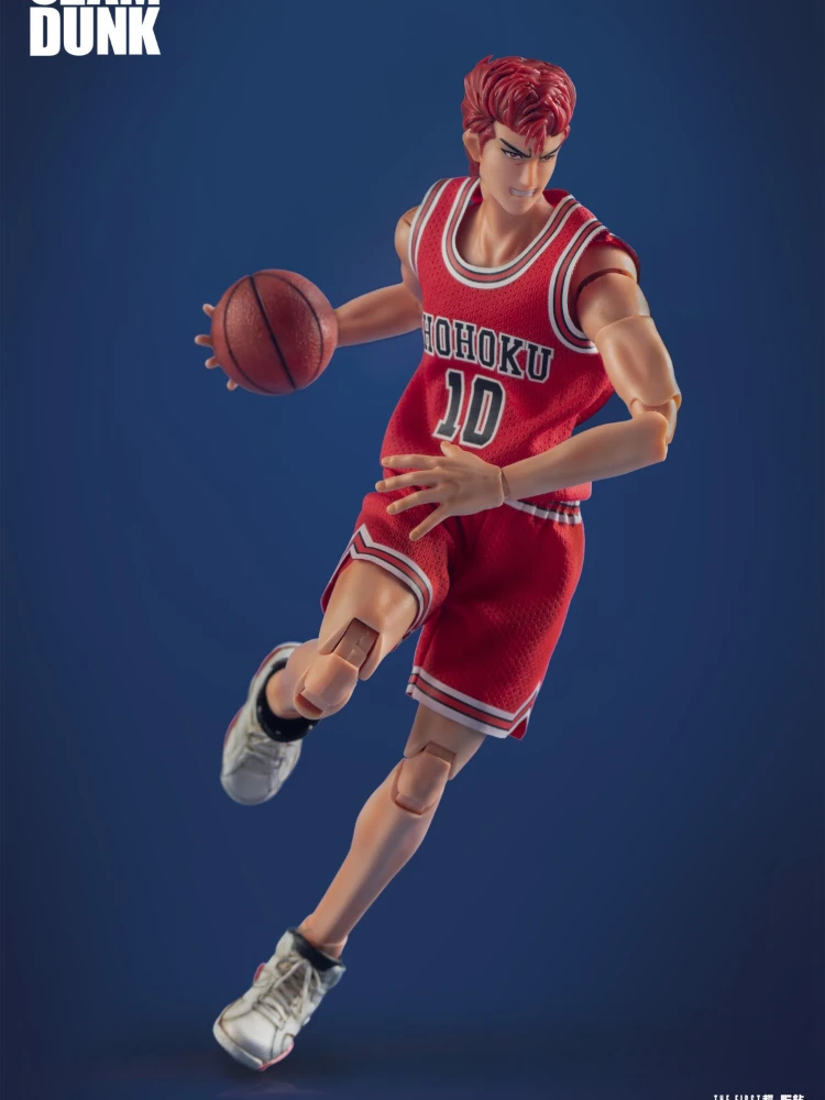 Dasheng Model GT Slam Dunk Red-clad Xiangbei Team Sakuragi Hanamichi Sakuragi 1/8 Action Figure