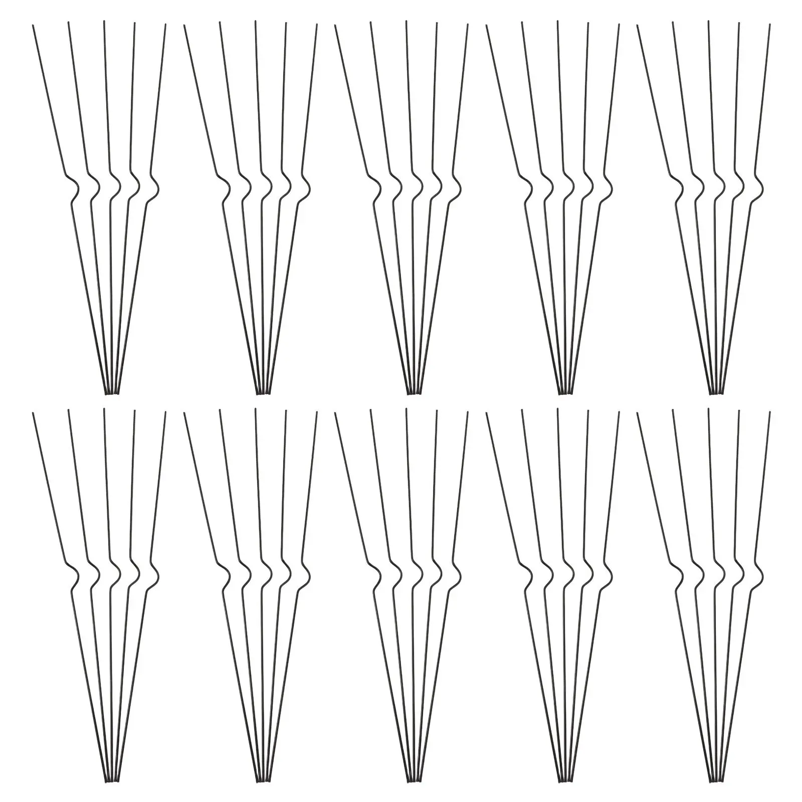 100Pcs Strong Iron Calendar Holder Wall Hangers 35Cm Coil Binding Hooks for Hanging Posters Picture Frames Scroll Calendars Bulk