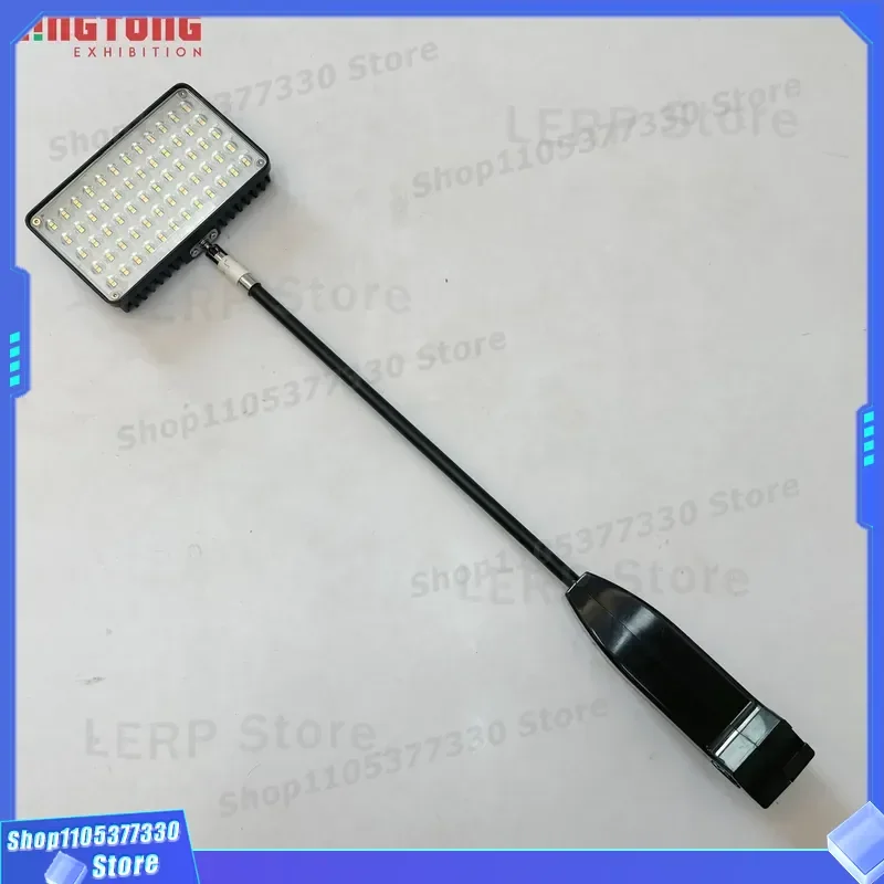 30W 50W Dimmable LED Rotary Arm Spotlight Three Color Temperature Adjustable Track Light for Exhibition Booth Display