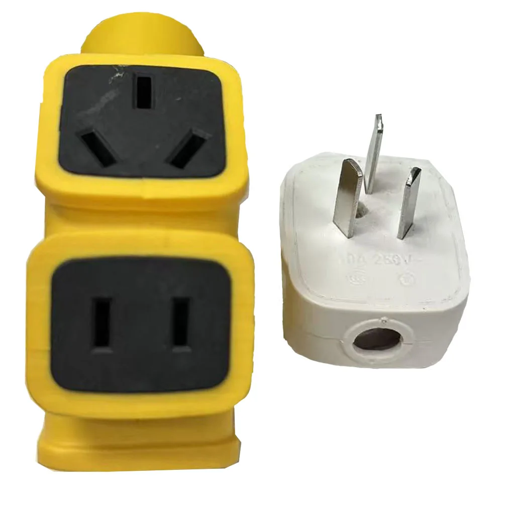 A Set Anti-fall Ground Socket One-piece Molding Power Strip with Indicator Light Human-shaped Word Socket Socket