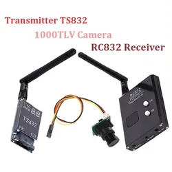 New 48CH / 40CH 5.8G 600mw 5km Wireless AV Transmitter TS832 RC832/RC832H Receiver 1000TVL Camera for FPV Multicopter Aircraft