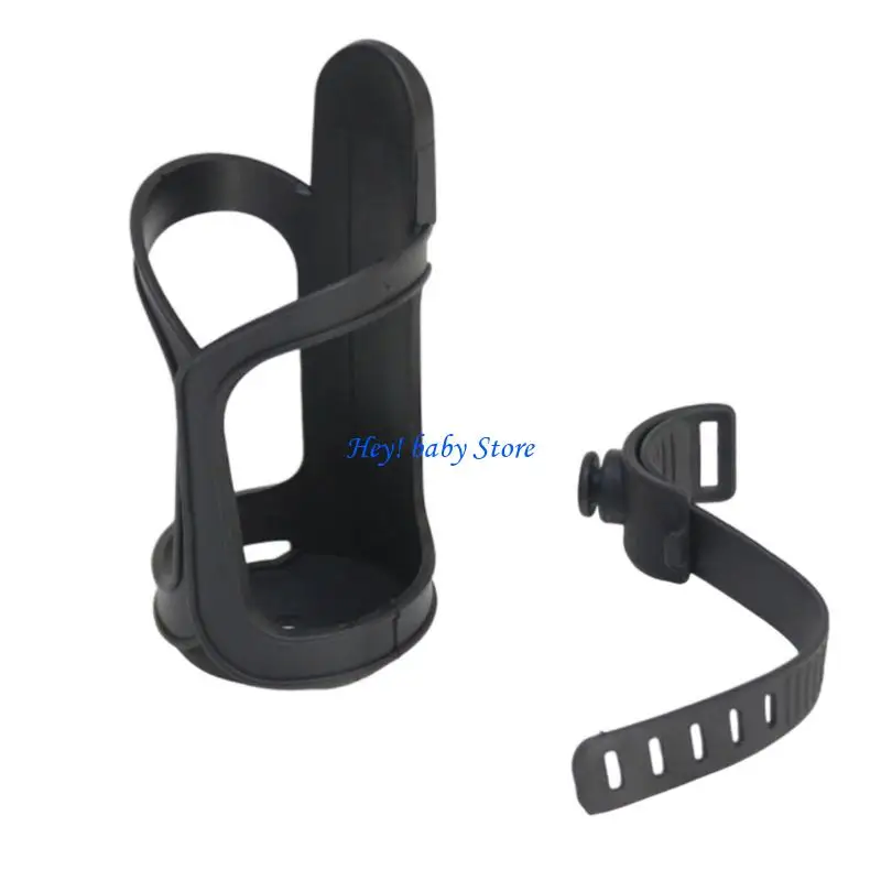 Q1FE Multifunctional Baby Strollers Cup Holder for Pram Pushchair Pram Cart Armrest Mount Water Bottle Organiser Stand
