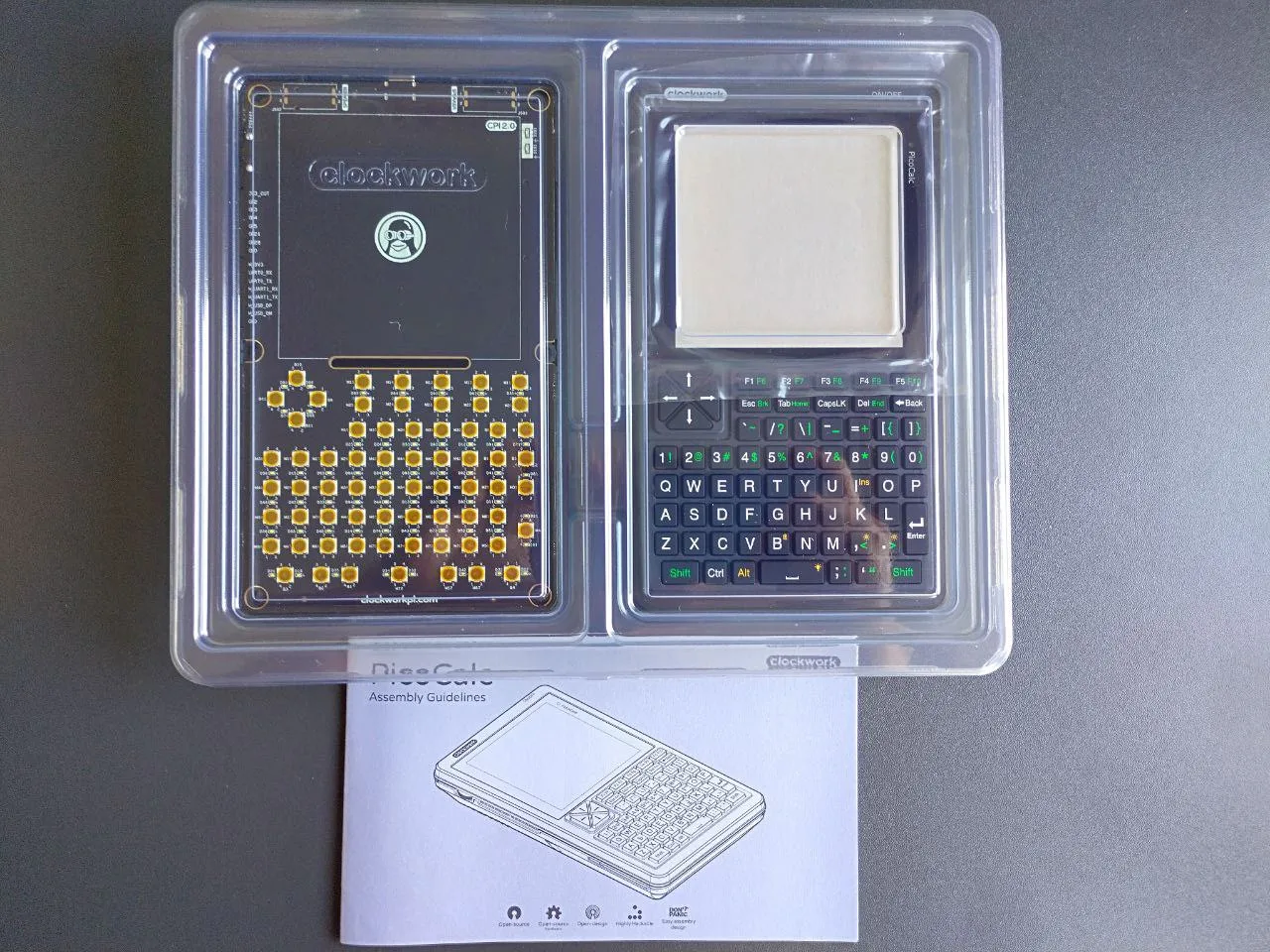 uConsole PicoCalc Kit, ClockworkPi v2.0 with Raspberry Pi Pico-H
