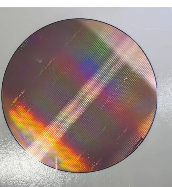 Wafer de silício de 6 polegadas, 12 polegadas e 8 polegadas, exibição de exposição semicondutora de wafer de litografia redonda, circuito integrado