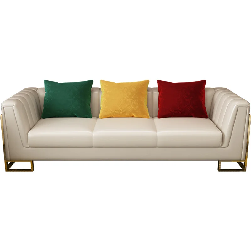 #Italian Style Upholstery 1 2 3 Living Room Sofa Set Foshan Furniture Living Room Modern Luxury White Luxury Leisure Lobby Sofas