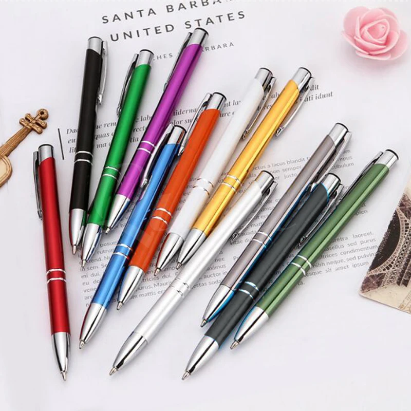 Metal pen, ballpoint pen, signature pen, school office supplies, company office supplies, hotel conference supplies