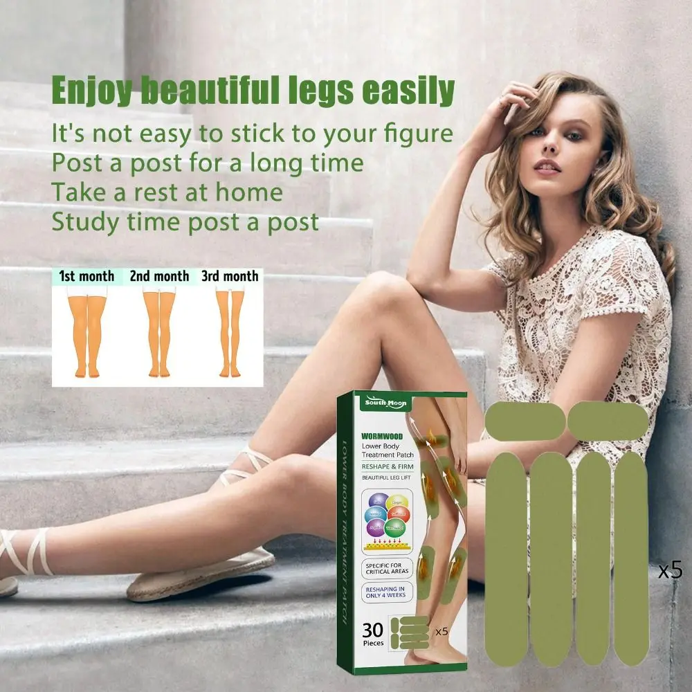 

Patches Women Beauty Tightening Leg Shaping Beautiful Legs Wormwood Leg Stickers Herbalfirm Cellulite Reduction Patches