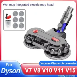 Electric water tank mop dry and wet vacuum cleaner accessories Head brush For Dysons V7 V8 V10 V11 V15 cordless vacuum cleaner