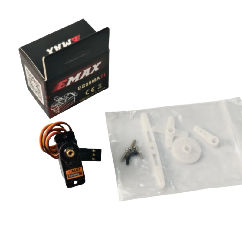 Zilver Zwaluw Modelvliegtuigen Vaste Vleugel ES08MD Tweede Generatie 12g Hoge Precisie Metal Gear Digitale Servo Server