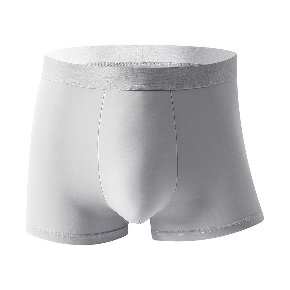 Ice InjUnderwear-Boxer respirant sans couture pour homme, slip de sport cool, grande taille