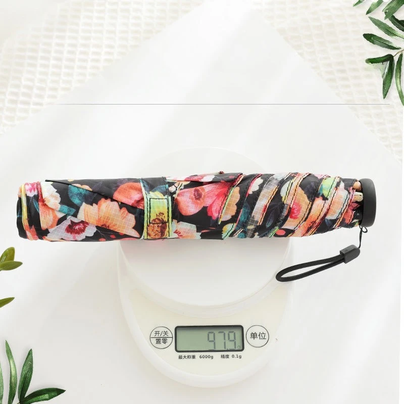 Lightweight Feather Foldable Umbrella for Easy Carrying Creative and Personalized Carbon Fiber Pencil Umbrella
