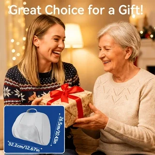 Cervical Massager with Heating Function, Massage Pillow, Multi-Head Kneading for the Neck, 6-Button Control Panel, Massager Suitable for Multiple Areas of the Neck, Shoulders, Waist, Back, and Legs, Suitable for Those Who Sit for Long Periods of Time/Babysitters/Elderly People - the Best Gift for Parents, Friends, and Loved Ones