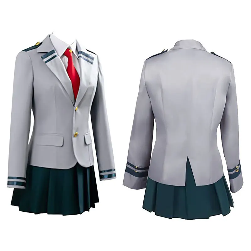 My Hero Academia Anime Midoriya Izuku Cosplay Costume Todoroki Shoto School Uniform Set Suit Unisex Halloween Role Play - view 2