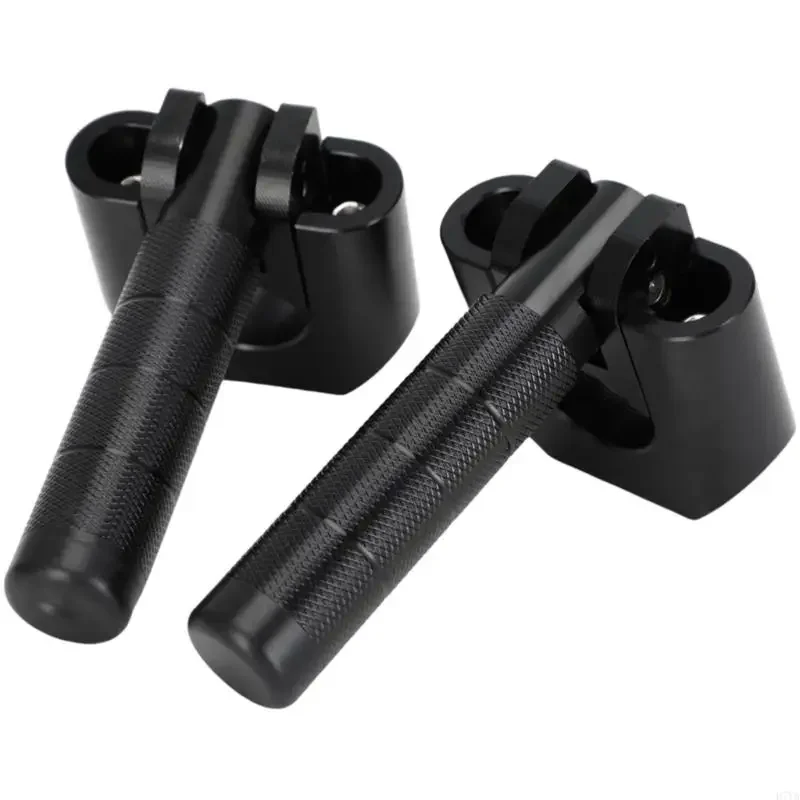 Foldable Footpegs Heavy Duty Aluminum Slip Resistant Texture Easy to Mount for Motorcycles X37F