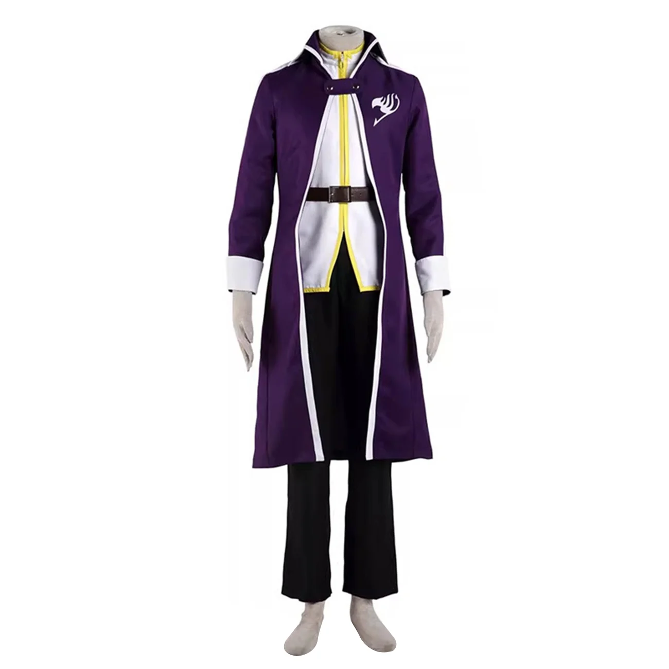 

Hemixush Anime Cos Gray Fullbuster Cosplay Costume Party Uniform Full Set Unisex Suit