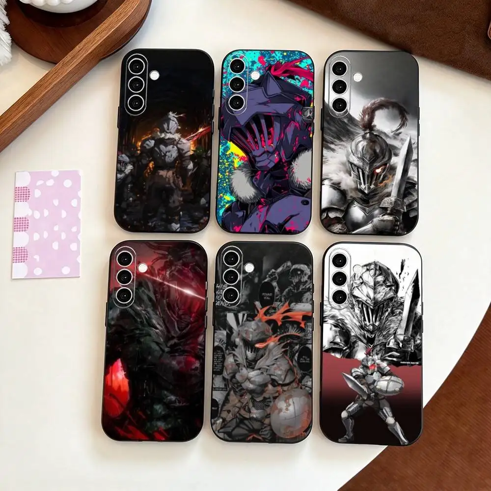 Anime Goblin Slayer   Phone Case Black Silicone Soft For Samsung Galaxy A73,A72,A71,A70,A53,A52,A51