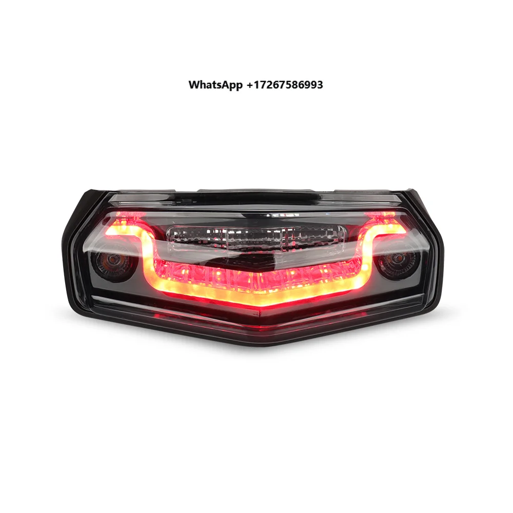 

All in One LED Tail Light Integrated with Brake Light Running Light Turn Signal for Tenere 700 Model 2024/2025