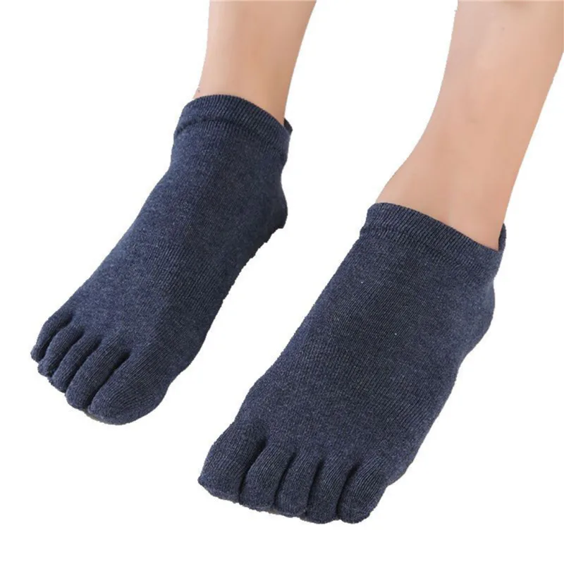 Neue Männer Winter Verdickte Fünf Finger Socken Warme Non Slip Grip Fitness Kappe Socken Niedrigen Kalb Slipper Männliche Boden Socken – Detail 10