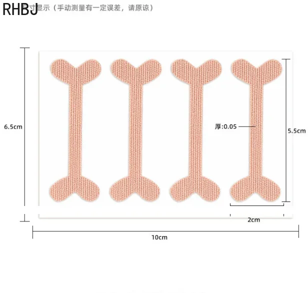 RHBJ dispositivo de ortodoncia con ranura para uñas de los pies, parche para uñas de pulgar, pedicura, Deformación de uñas de los pies, herramientas para el cuidado de los pies, nuevo