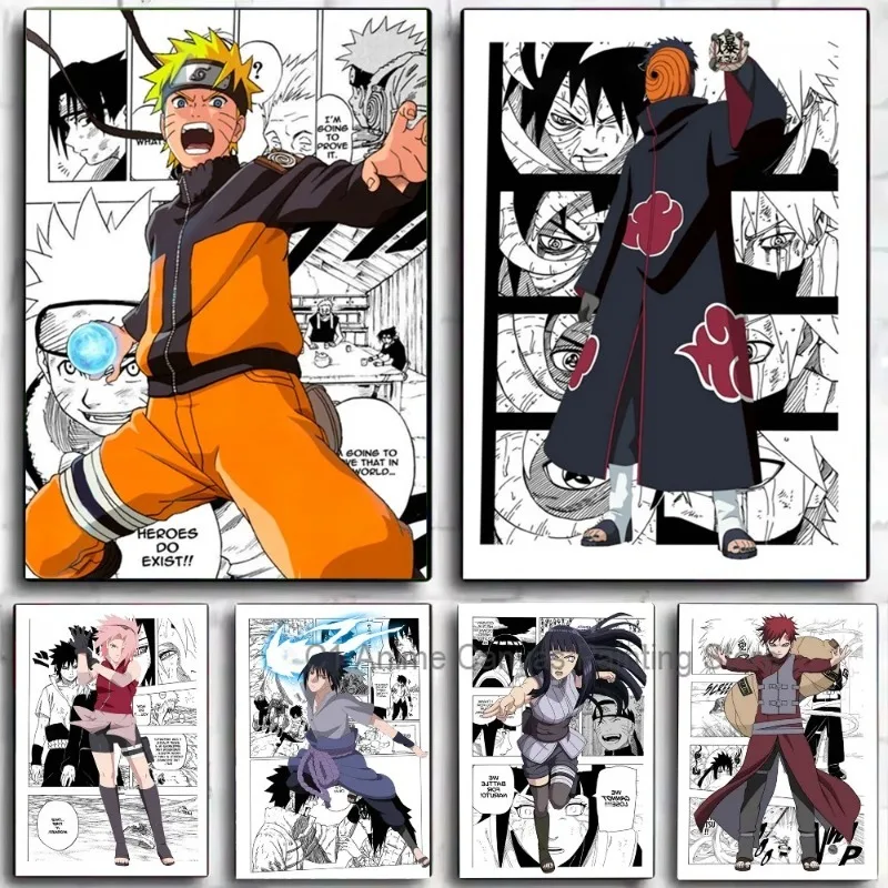 Japanische N-naruto Anime 5D Diamant Malerei Kreuzstich Mosaik Kits Home Dekoration Wandaufkleber DIY handgemachtes Geschenk