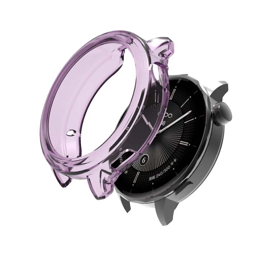 Custodia morbida in TPU per Oppo Watch X2 Mini X Custodia protettiva per paraurti per OnePlus Watch 3 2 Custodia protettiva per telaio Accessorio intelligente