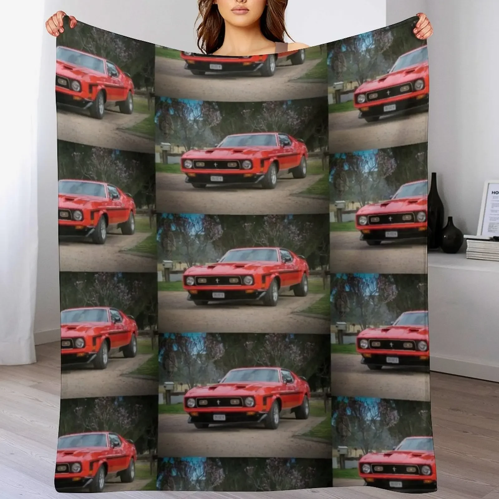 71 Mach 1 Throw Blanket For Baby Retros For Decorative Sofa Blankets