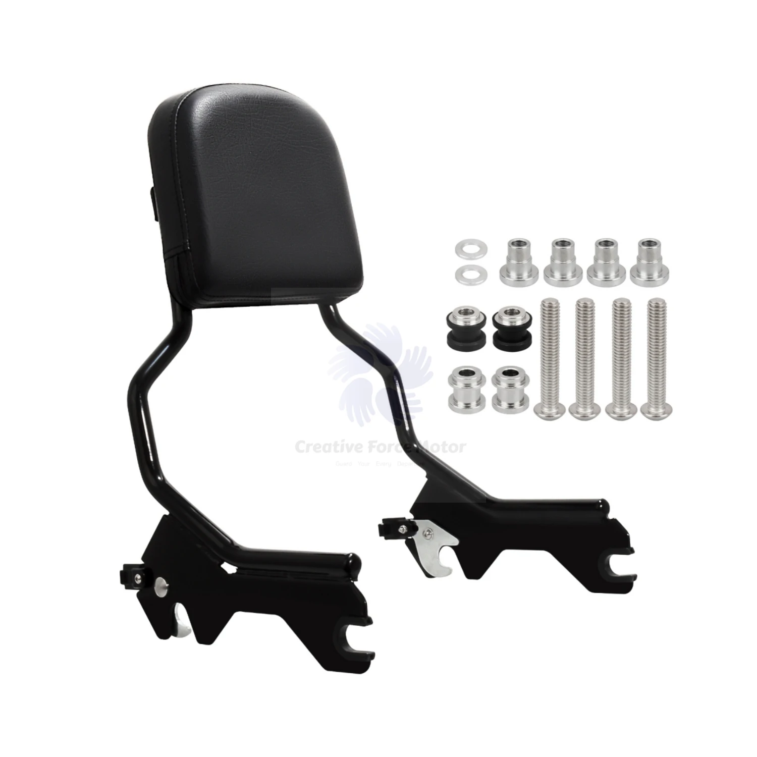 Motorfiets Sissy Bar Rechtop Achterpassagier Rugleuning Pad Voor Harley Davidson Softail Sport Glide Low Rider S ST FXRST 2018-Later - afbeelding 1