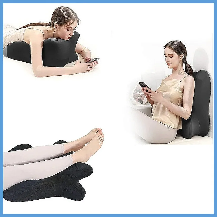 MultiFunctional Support Pillow for Reading, Adjustable Wedge Cushion Orthopedic Bed Pillow, Stomach Sleep Pillow for