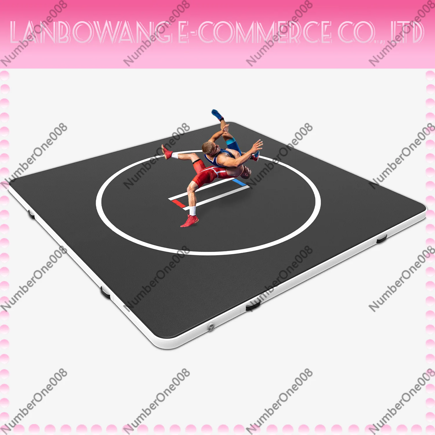 Inflatable Wrestling Training Mat Judo Taekwondo Gymnastics Tumbling Air Mat Sports Protective Floor Pad