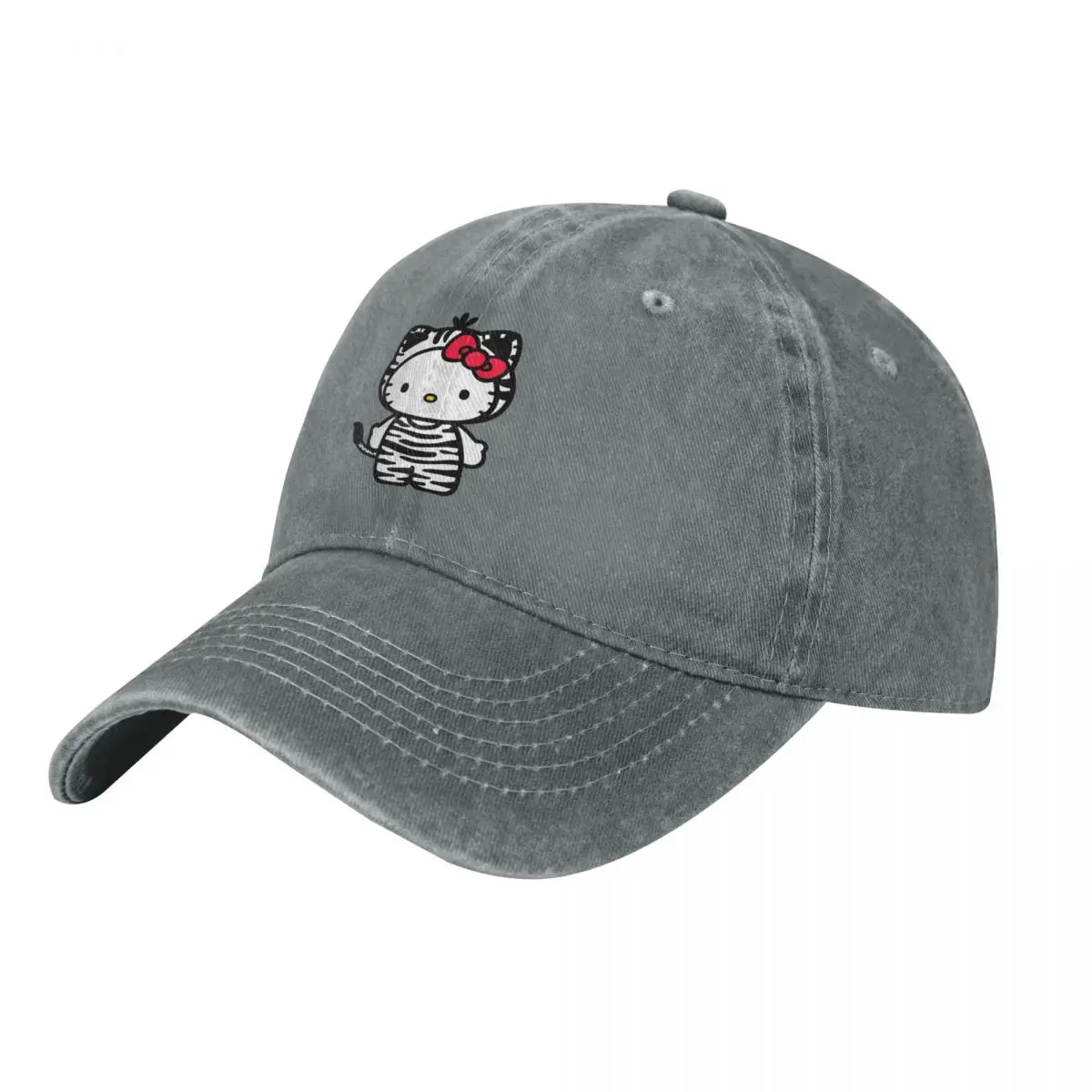 Pure Color Dad Hats Disney Cats Women's Hat Sun Visor Baseball Caps Hello Kitty Peaked Cap