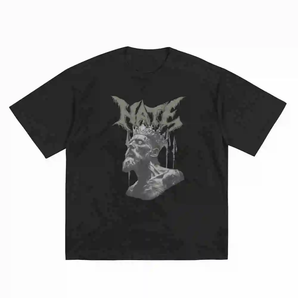 Hate Bellum Regiis Metal Blade Short Sleeve Tee 100% Cotton T-Shirt