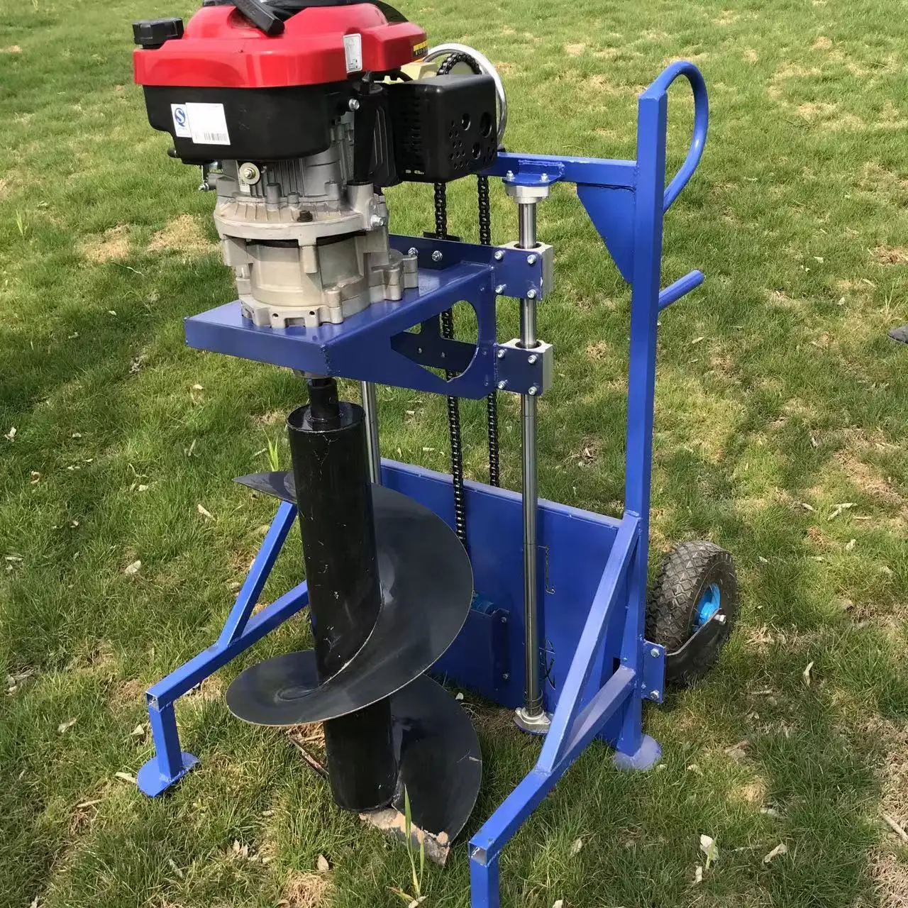 High-Power Single-Operator Ground Drilling Rig  Powered Tree Planting & Pit Digging Machine Earth Auger Wonder Tool