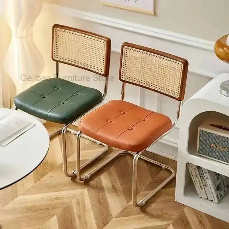 Sillas de comedor para cocina, oficina, exterior, salón moderno de lujo, silla Cesca para relajarse, restaurante, INS, Sillas Para Comedor, muebles WK50DC