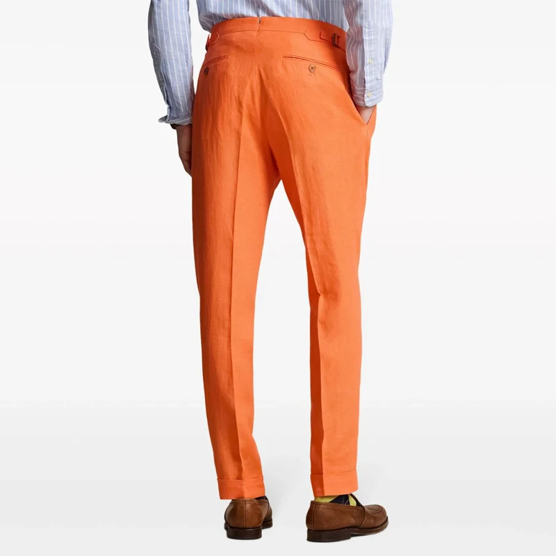 Blue Men\'s Pants 2024 Spring and Autumn New Product British Fashion Elegant Style Classic Gentleman Customized Pants for Men