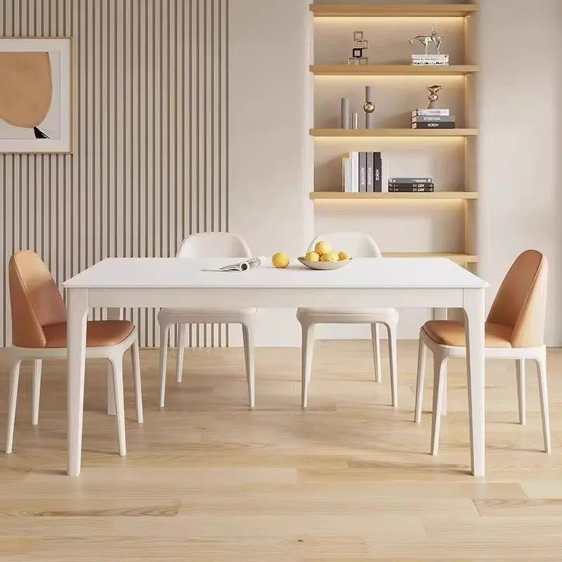 Kitchen Restaurant Dining Table Wall Luxury Creative Mid Century Safe Dining Table Lounge Service Muebles Living Room Furniture