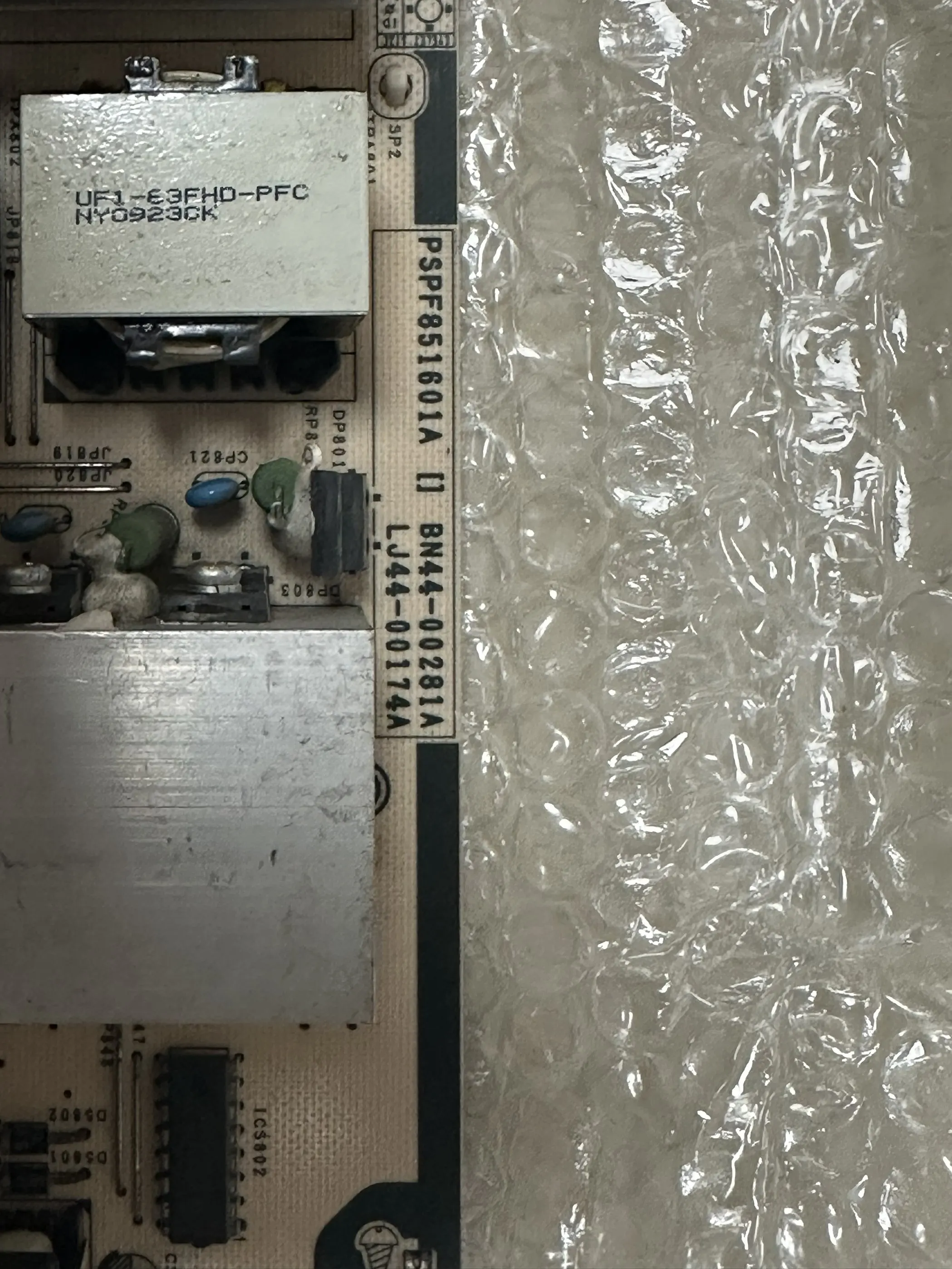 

power supply board S63FH-YB03 BN44-00281A LJ44-00174A PSPF851601A S58FH-YB03 BN44-00280A LJ44-00173A part