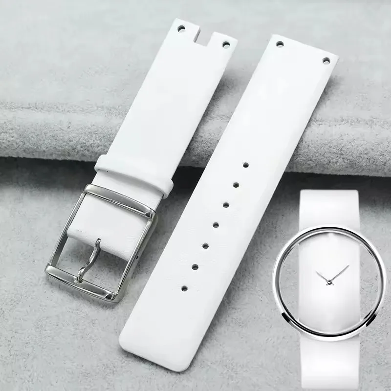 Watch Bands for CK K94231 K9423101 Genuine Leather Durable Soft for Calvin Klein Watch Strap Men Watch Bracelet 22mm