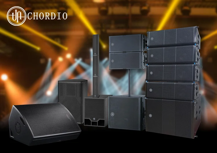 ชุดเสียงเวที 8 นิ้วงานแต่งงานชั้น Conference Performance Line Array ลําโพงแบบพาสซีฟ