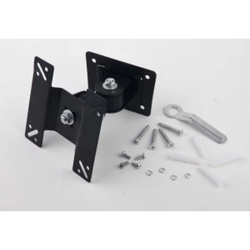 Universal Slim Plasma Lcd Led 3d Tv Adjustable Swinging Wall Bracket Mount With Tilt Swivel 14-24