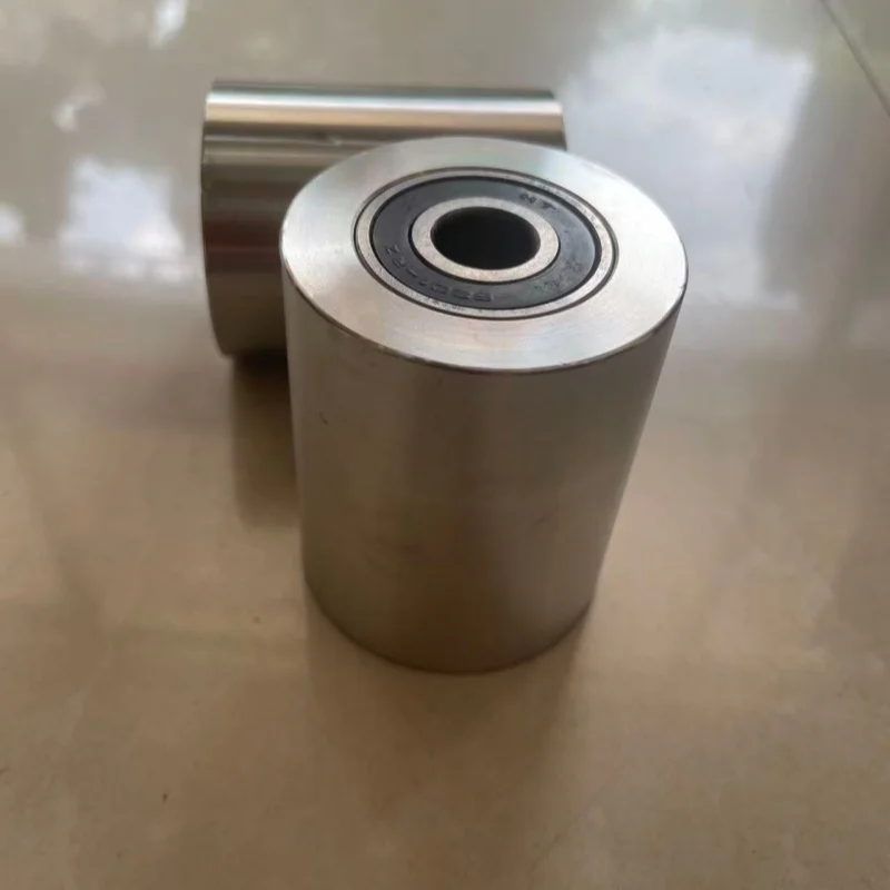 

1 шт. фиксированный шкив из нержавеющей стали, несущий мобильный кронштейн, механическое оборудование, подшипник, плоская роликовая направляющая