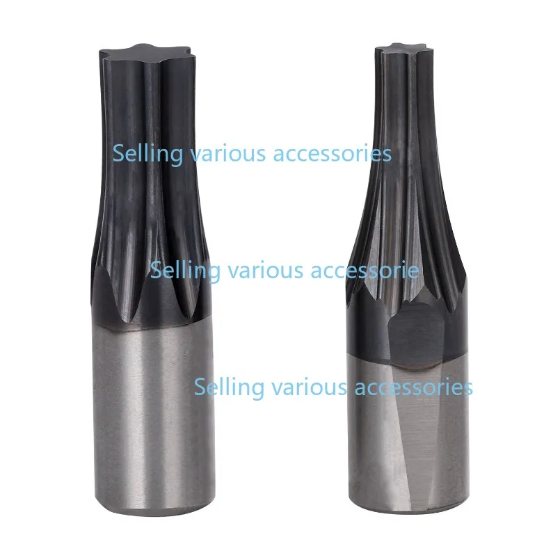CT08 HSS-TiCN Torx Rotary Broach Punching Cutter Tool  8mm Shank T6 T8 T10 T15 T20 T25 T30 T40 T50