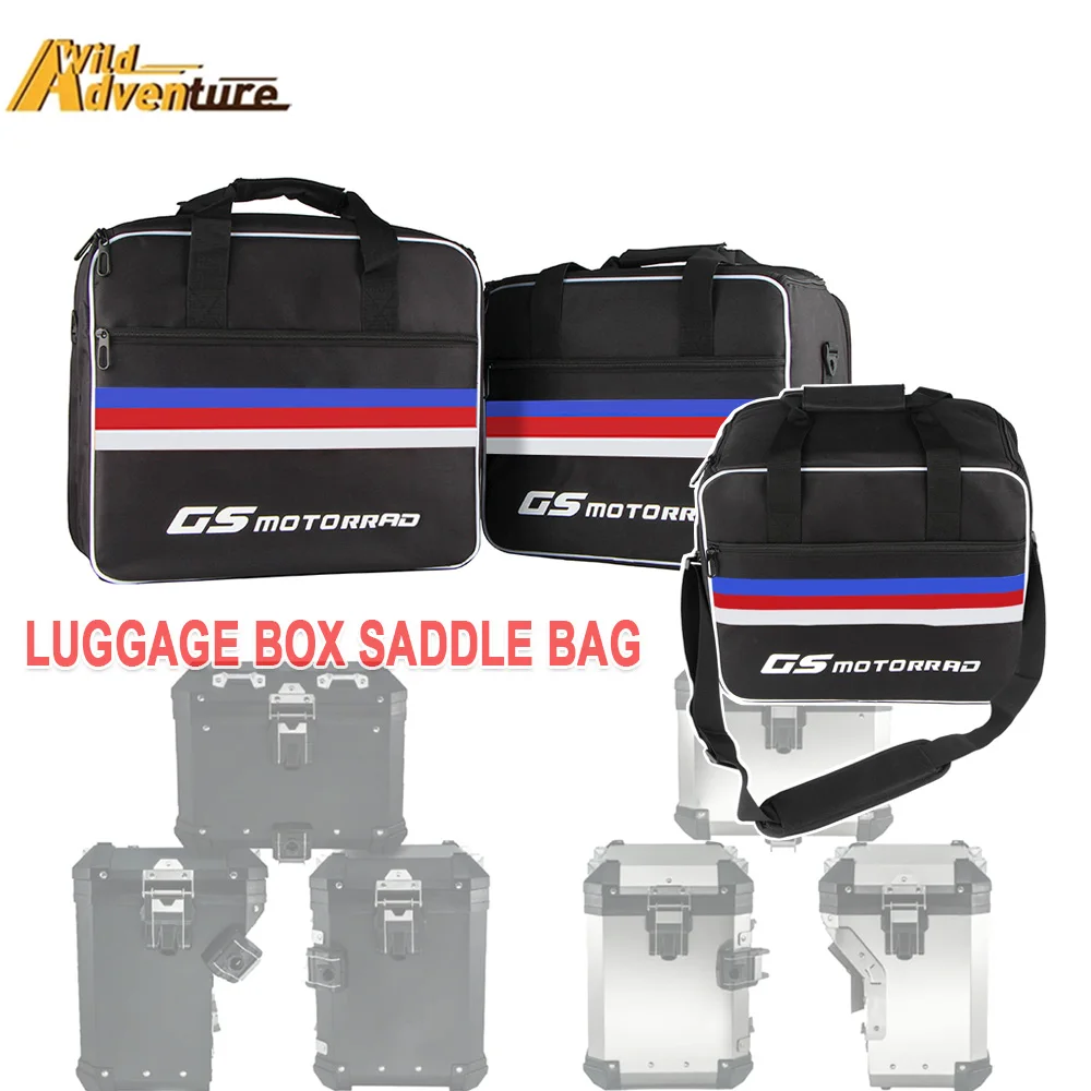 

R1200GS Motorcycle luggage bag saddlebag Inner Bags For R1200 GS/Adv R1250GS Adventure LC F850 750 GS Expandable Inner Saddlebag