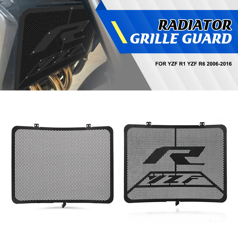

FOR Yamaha YZF R1 YZF R6 2006 2007 2008 2009 2010 2011 2012 2013 2014 2015 2016 Radiator Guard Grille Cooler Cover YZF-R1 YZF-R6