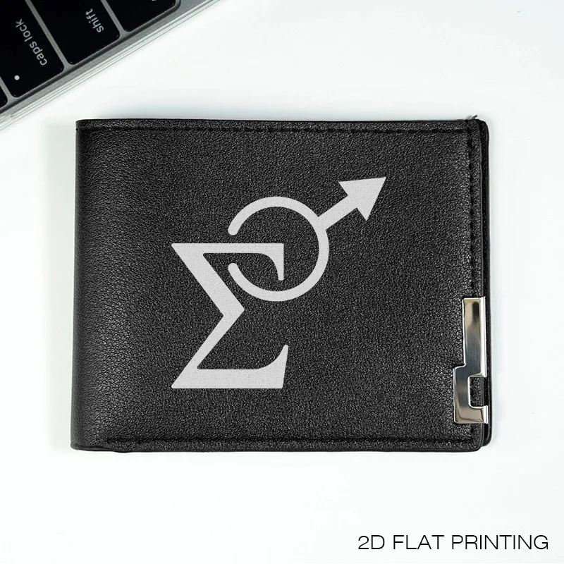 SIGMA MENS SYMBOL LOGO PORtafoglio sottile da uomo in pelle PU LEGGERO DURABILE DESIGN DI MODA BUSINESS PER L'uso quotidiano