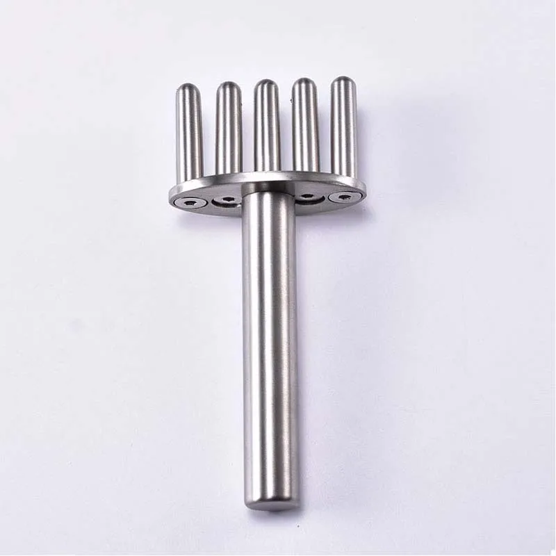 Lymphatic Massage Stick Muscle Relaxation Five-Pronged Straight Head Magnetic Fork Meridian Point Dredging Tool