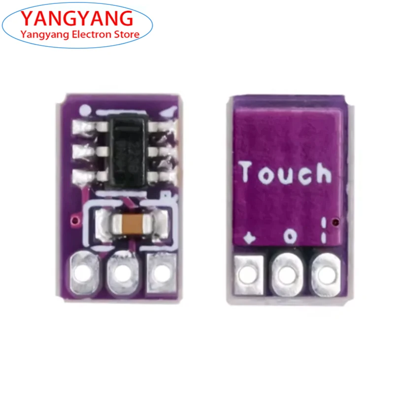 1/2/5/10Pcs New MINI TTP223 Touch Button Module Capacitor type Single Channel Self Locking Touch switch Board