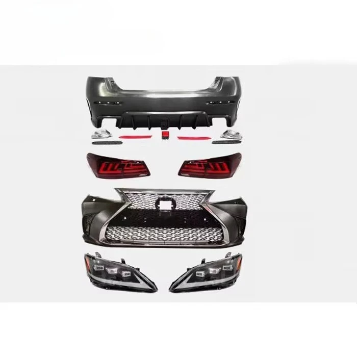 

F Car Body Kits for ES ES350 2007-2012 Upgrade 2023 ES LS Front Rear Bumper Triple LED Headlight Grille Taillightscustom