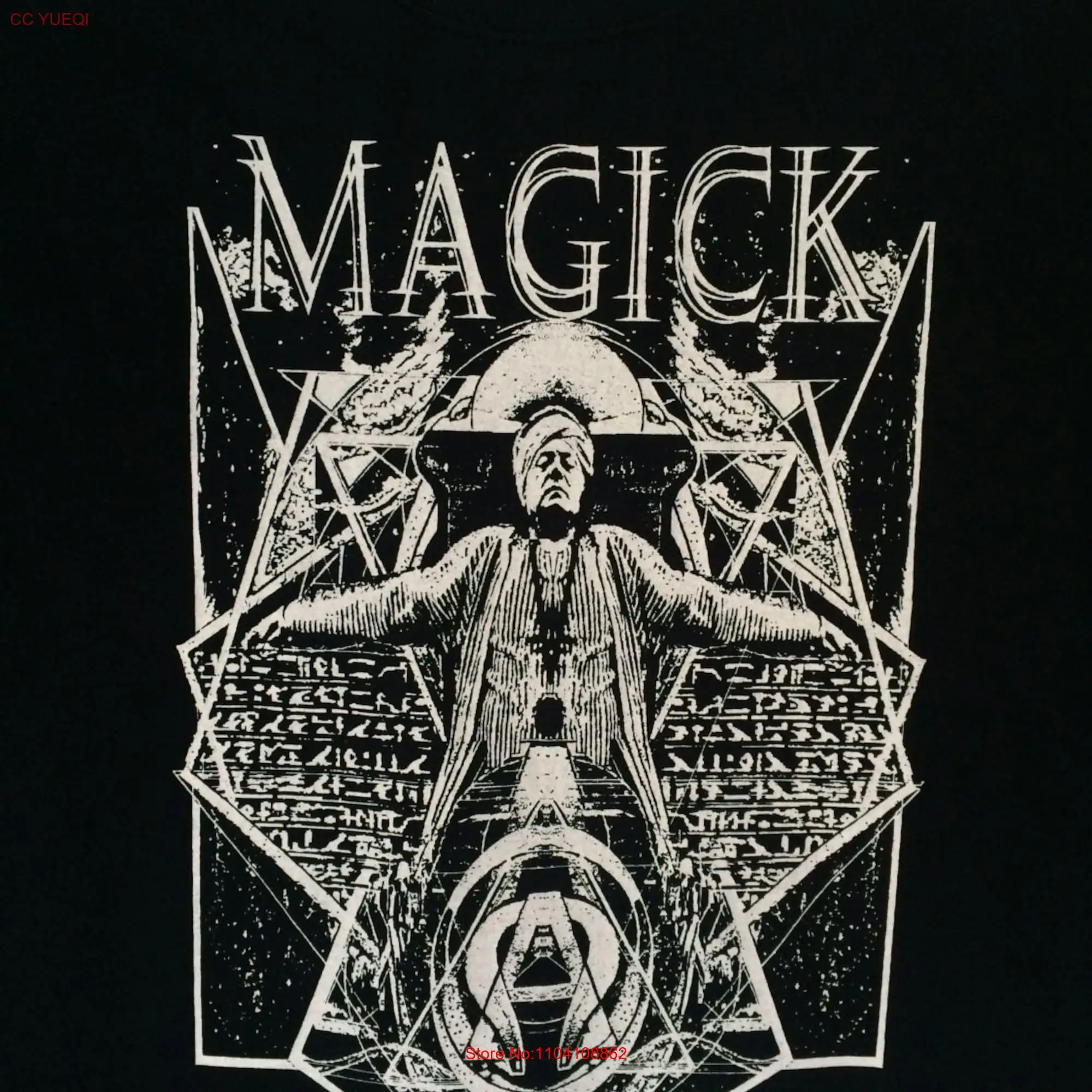 MAGICK silkscreen t shirt long or short sleeves