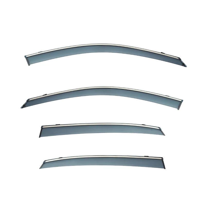 windshield Visors for AUDI A6L C8/488 2019 2020 2021 Weathershields Sun Rain Deflector Decoration Stainless Steel Bright Strip